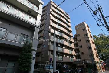 サンハウス橦木町の外観（南西側から）