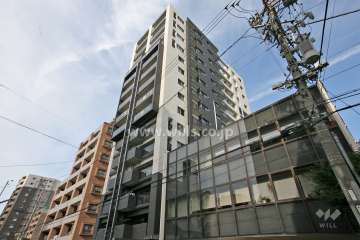 バンベール橦木町の外観(南東側から)