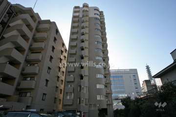 プレティナレジデンス橦木町の外観(北側から)