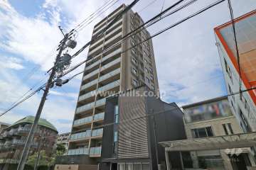 撞木町パークハウスの外観（南東側から）