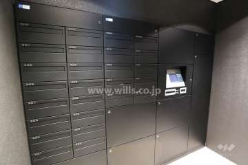 共用ポストと宅配ボックス