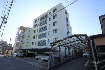 グリーンハイツ鶴舞の外観（北側から）