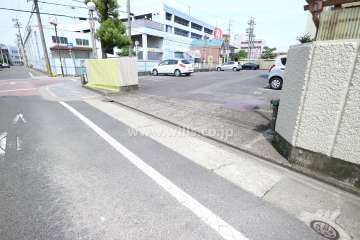駐車場の入り口