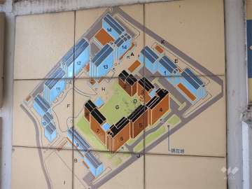 豊中島江住宅（グリーンタウン島江）の敷地配置図