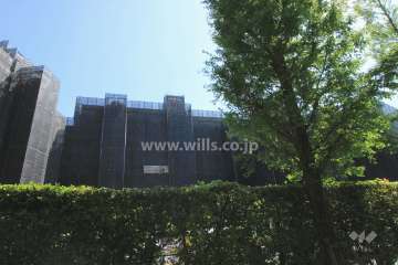 サザンヒル八事２号棟の外観（北側から）※2019年5月現在大規模修繕工事中