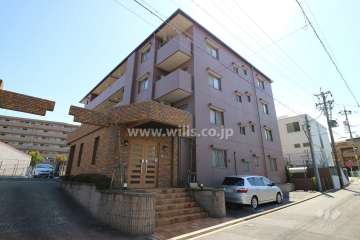 杁中ヒルズの外観（北西側から）