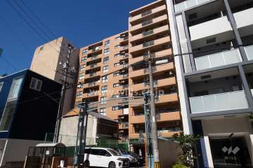 ヴィラコスモス栄の外観（南東側から）