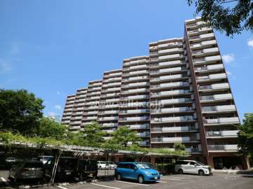 矢田川パークハウスC棟の外観（南東側から）