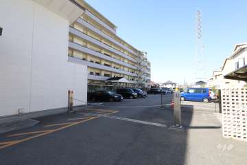 駐車場の出入口