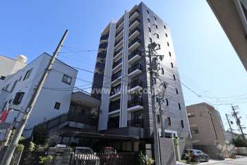 オープンレジデンシア昭和吹上の外観（南東側から）