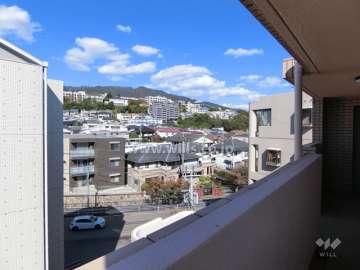 マンション内からの眺め（北方向）