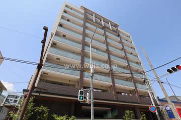 ヌーヴェルワイズ六甲のマンション外観（南側から）