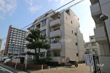 メゾン豊年町２号棟の外観（北西側から）