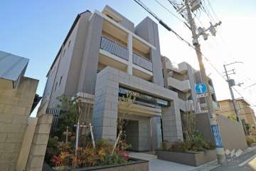ワコーレ甲南山手森南町の外観（北東側から）