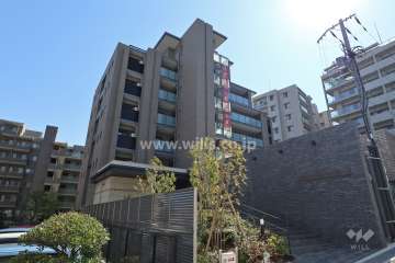 サンメゾン北千里古江台の外観（北東側から）