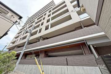エヌヴィ六甲森後町の外観（南西側から）