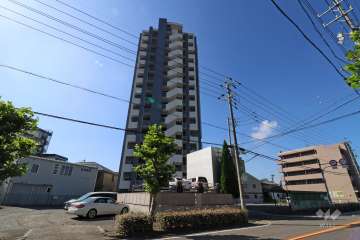 シュロア春日井プレミアムタワーの外観(北側から）