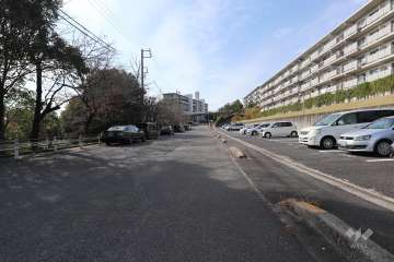 敷地南側の前面道路