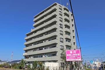 サンライズ大国屋館春日井参番館の外観（南側から）