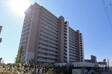 グランフォーリア高蔵寺の外観（北西側から）