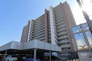 グランフォーリア高蔵寺の外観（北東側から）