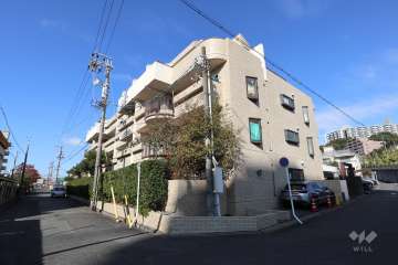 ベルピア1北の外観(南東側から）