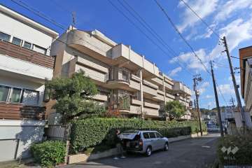 ベルピア1北の外観(南西側から）