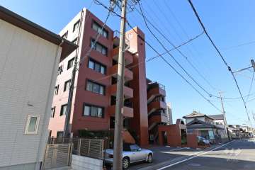 三旺マンション高蔵寺の外観（北東側から）