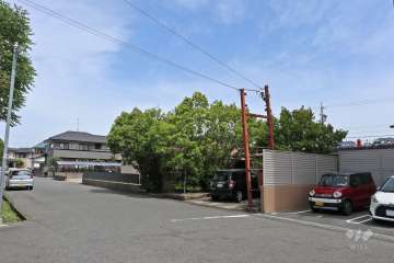 敷地南西側の前面道路