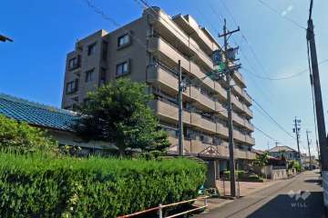 ライオンズマンション春日井の外観（南西側から）
