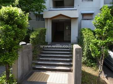 １４号棟のエントランス