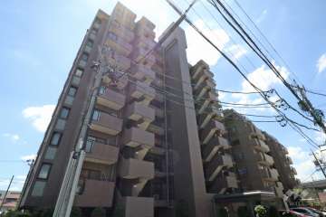 春日井南シティハウスの外観(北東側から）