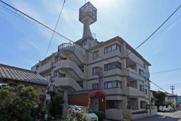 シャトー瑞穂2の外観（西側から）