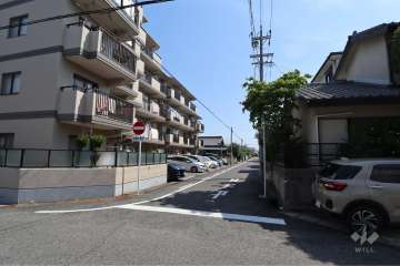 敷地南東の前面道路