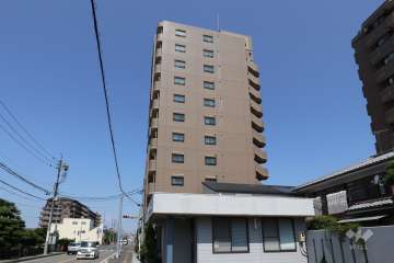 シャトー勝川3の外観(東側から）
