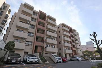 マンションの外観（北東側から）