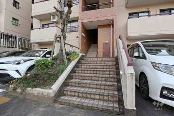 北側の住戸入り口