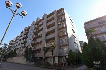 マンションの外観（北西側から）