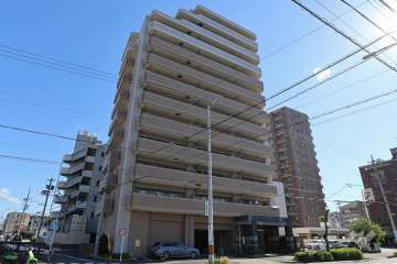 グランコート春日井の外観（北西側から）