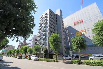 春日井中央通シティハウスの外観（北東側から）