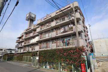 宝味美ハイツの外観（南東側から）