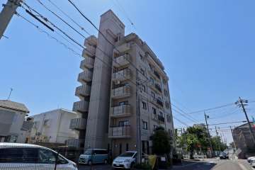 シャトー柏原の外観（北西側から）