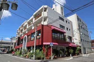 サンライフマンション鳥居松の外観（東側から）