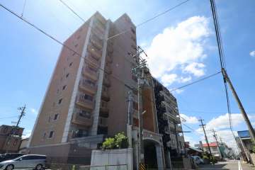 マンションの外観（北東側から）