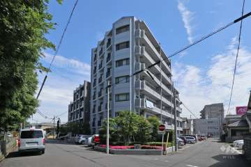 グランドメゾン勝川の外観(南側から）