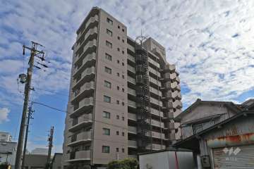グローリアスハイツ春日井の外観（北側から）