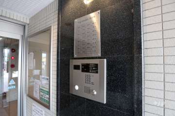 オートロックの操作盤