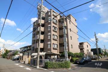 シャトー妙慶の外観(北西側から)