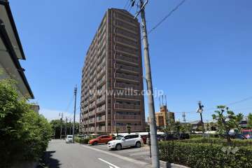 サンハウス長久手さつき館の外観（北東側から）