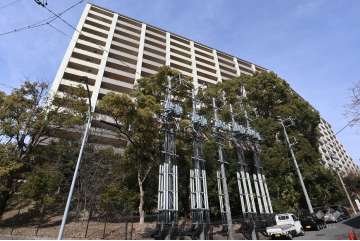 プレシアスシティ・ザ・シーズンズC棟の外観（南側から）